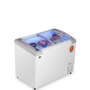 Rockwell Single Door Glass Top Deep freezer SFR 350 ICGT