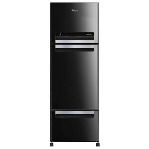 Whirlpool 21147  Triple Door Frost Free 330 L Proton Roy Refrigerator Steel Onyx   FP 343D