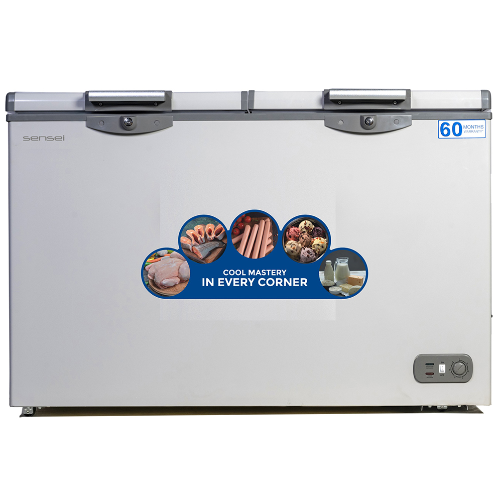 Sensei 340 Liter Dual-Function Chest Freezer SCF340HDDT3